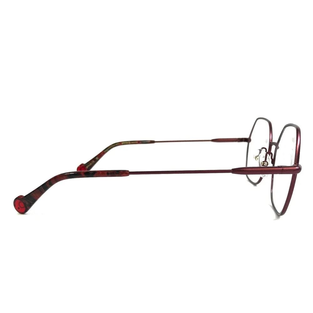 Etnia Barcelona Eyeglasses Frames EXEDRA BX Bordeaux Red Geometric 53-18-140